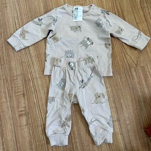 H&M Puppy Set | Size 0-3 | Color Tan